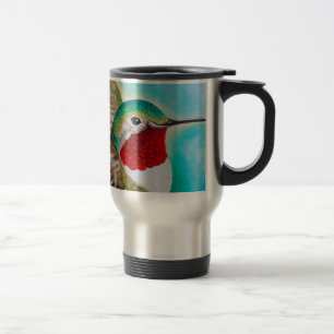 Caneca Térmica Beija-flor-branca