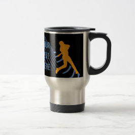 Caneca Térmica Beisebol desportivo Molho Azul Negro