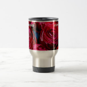 Caneca Térmica Belo Monte De Rosas vermelhas