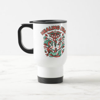 Caneca Térmica Bem-estar da "Era de cicatrização" do autoatendime