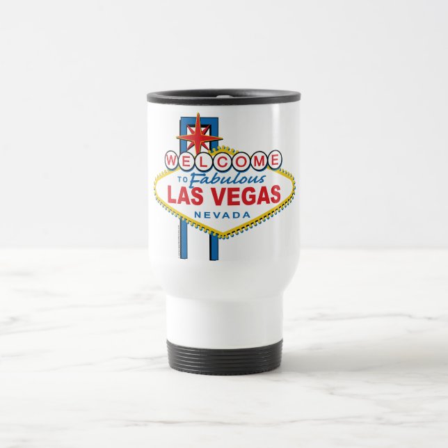 Caneca Térmica Bem-vindo a Las Vegas Fabulosa (Centro)