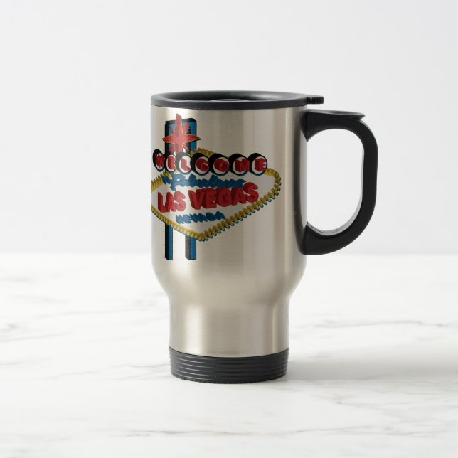 Caneca Térmica Bem-vindo a Las Vegas Fabulosa (Direita)