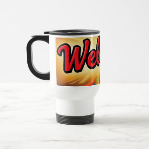 Caneca Térmica Bem-vindo design agradável em