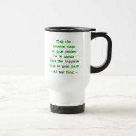 Caneca Térmica Bênção Irlandesa Que os Dias Mais Tristes do Futur