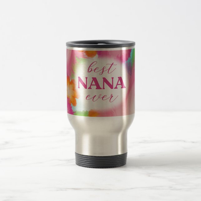 Caneca Térmica Best Nana Ever Sublimation-25972 (Centro)