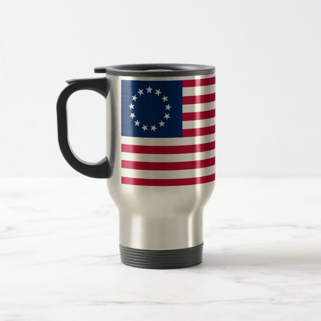 Caneca Térmica Betsy Ross American Flag (Esquerda)
