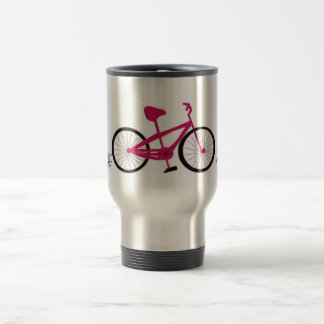 Caneca Térmica Bicicleta Rosa