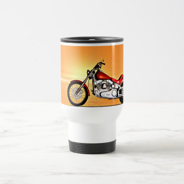 Caneca Térmica bicicleta sunset (Centro)