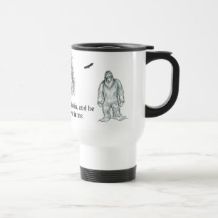 Caneca Térmica Bigfoot acredita em mim