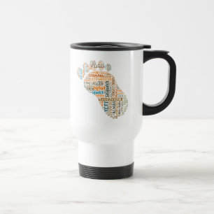 Caneca Térmica Bigfoot nomeia o pé