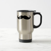 Bigode disfarça o cabelo facial engraçado do bigod