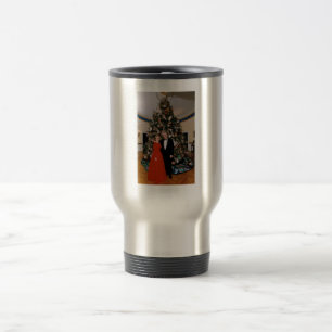Caneca Térmica Bill Clinton Presidente dos EUA Casa Branca Natal