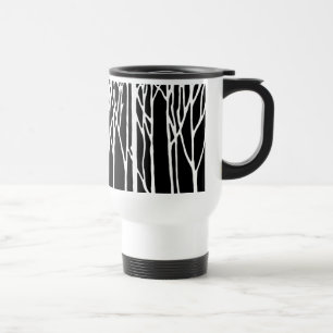 Caneca Térmica Birch Forest por Leslie Peppers