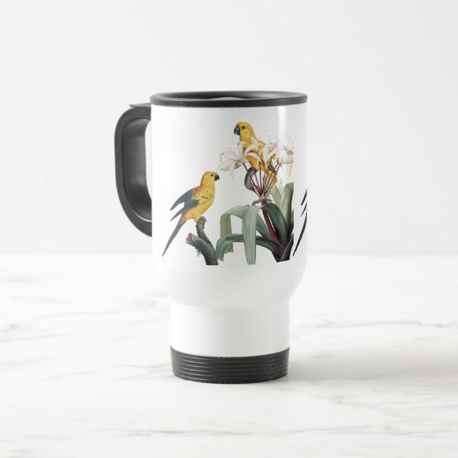 Caneca Térmica Bird Love Mugs (Frente Esquerda)