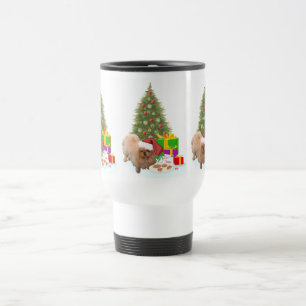 Caneca Térmica Biscoitos para o Papai Noel
