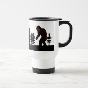 Caneca Térmica Black Big Foot Sasquatch Yeti Swamp Ape Cryptid