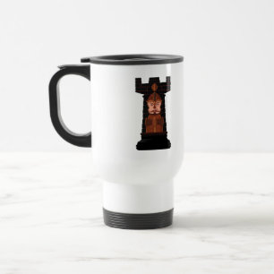 Caneca Térmica Black Chess Rook