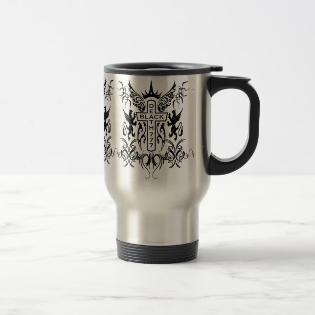 Caneca Térmica Black Death 777 - Cross (Direita)