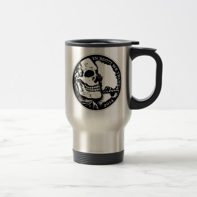 Caneca Térmica Black Death 777 - Liberty (Direita)