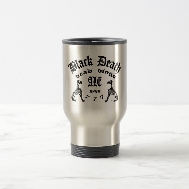 Caneca Térmica Black Death 777 - Morto Dingo Ale (Centro)