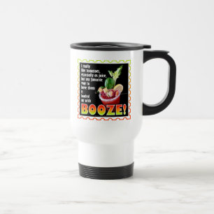 Caneca Térmica BLOODY MARY, Carregada com Booze!