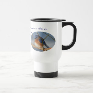 Caneca Térmica Bluebird da felicidade inspirado