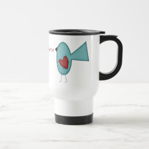 Caneca Térmica Bluebird of Felicidade por SRF