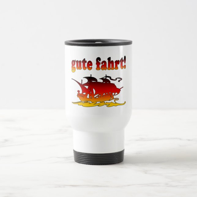 Caneca Térmica Boa viagem de Gute Fahrt no viagem alemão das (Centro)