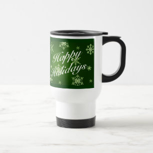 Caneca Térmica Boas festas artigos de harmonização - verde