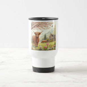 Caneca Térmica Boca-branca, primavera