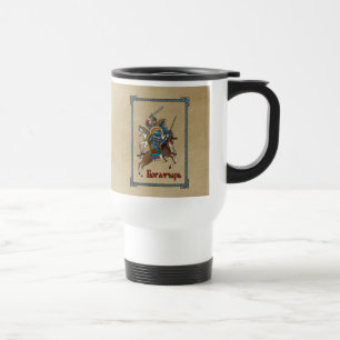 Caneca Térmica Bogatyr russo medieval