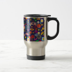 Caneca Térmica Boho floral