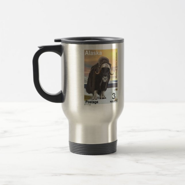 Caneca Térmica Boi-almiscarado (Esquerda)