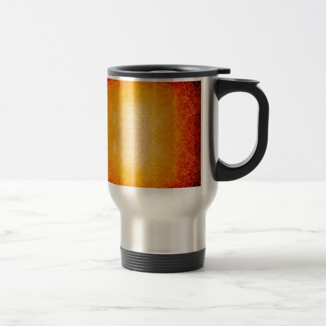 Caneca Térmica Bola de fogo brilhante cravada (Direita)