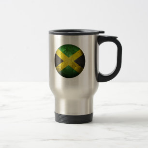 Caneca Térmica Bola de futebol jamaicana gasta do futebol de