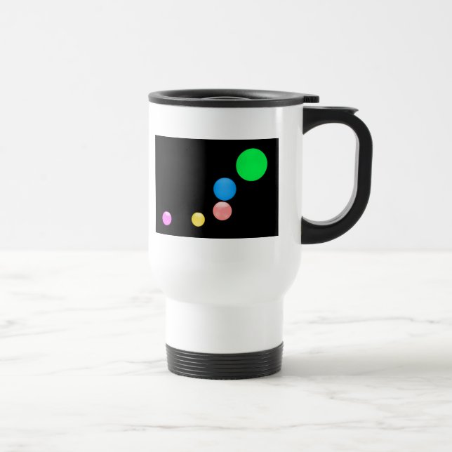 Caneca Térmica Bolas Coloridas (Direita)