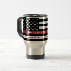 Caneca Térmica Bombeiro Personalizado - Mínimo Emergência em Linh
