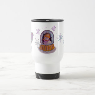 Caneca Térmica boneco de neve de natal