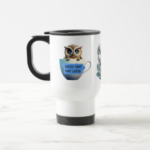 Caneca Térmica Bonitas e Sassy Ows Personalizam Café