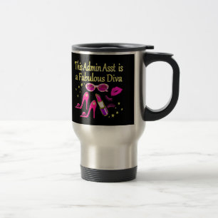 CANECA TÉRMICA BONITO ADMIN PINK ASST DIVA DESIGN