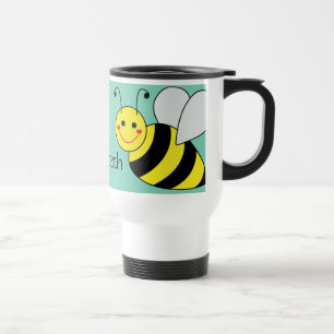 Caneca Térmica Bonito Bumble a abelha personalizada