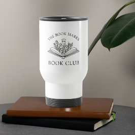 Caneca Térmica Book Club Name Personalized Favor Gift