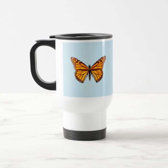 Caneca Térmica Borboleta Monarca (Esquerda)