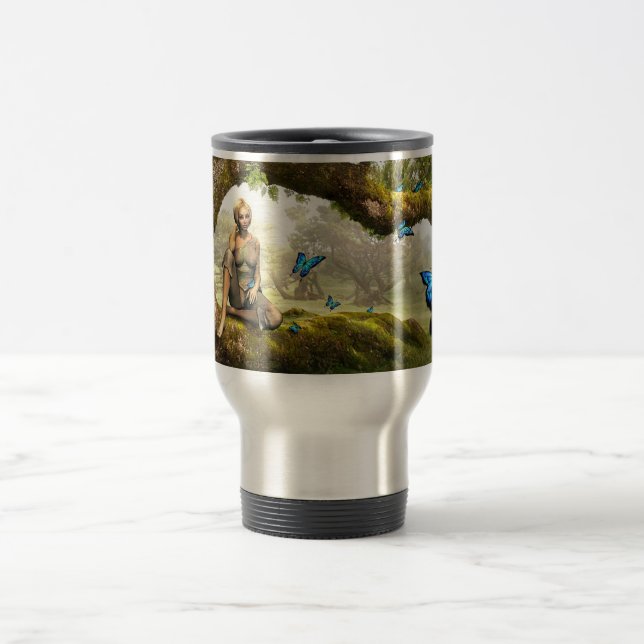 Caneca Térmica Borboletas (Centro)