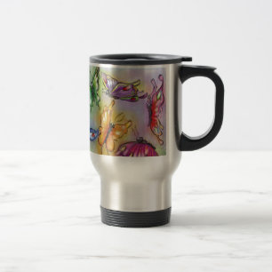 Caneca Térmica Borboletas