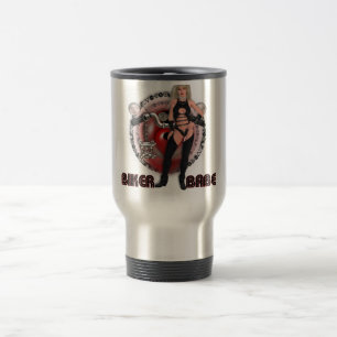 Caneca Térmica Borracho do motociclista - viagem/caneca da viagem