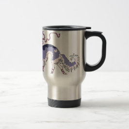 Caneca Térmica Borzoi do balé
