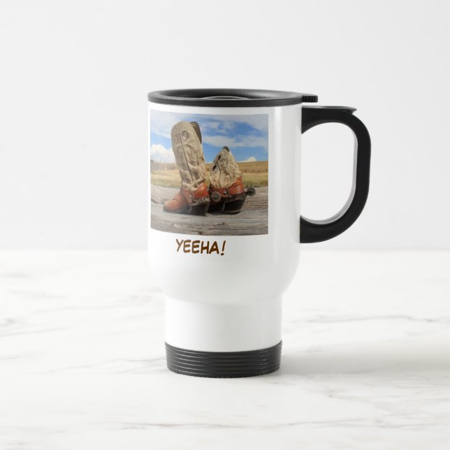 Caneca Térmica Bota ocidental de Yeeha (Direita)