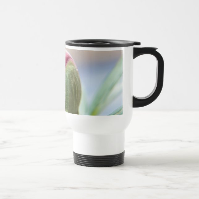 Caneca Térmica Botão de uma Peônia (Direita)