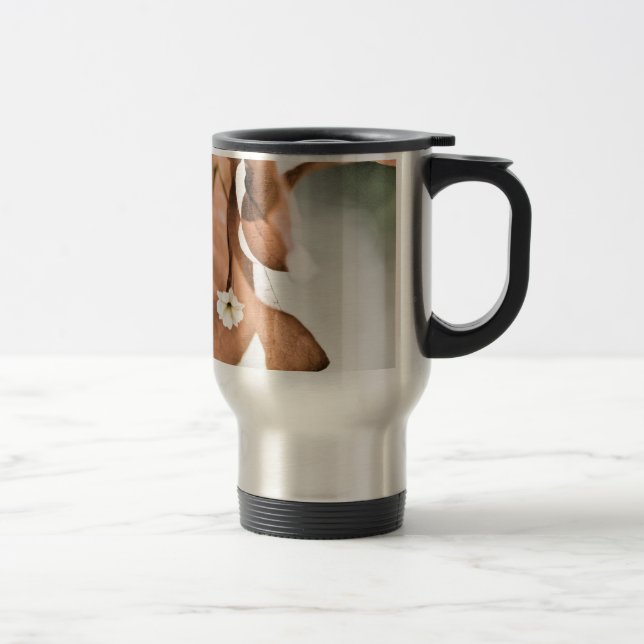 Caneca Térmica Bougainvillea Vermelha (Direita)